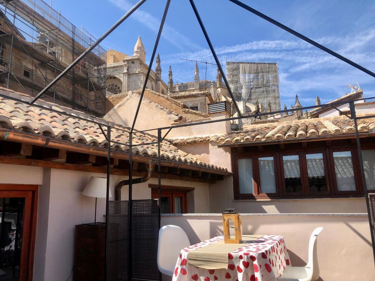 Apartamento Canonigo - Terraza Con Vistas Toledo Dış mekan fotoğraf