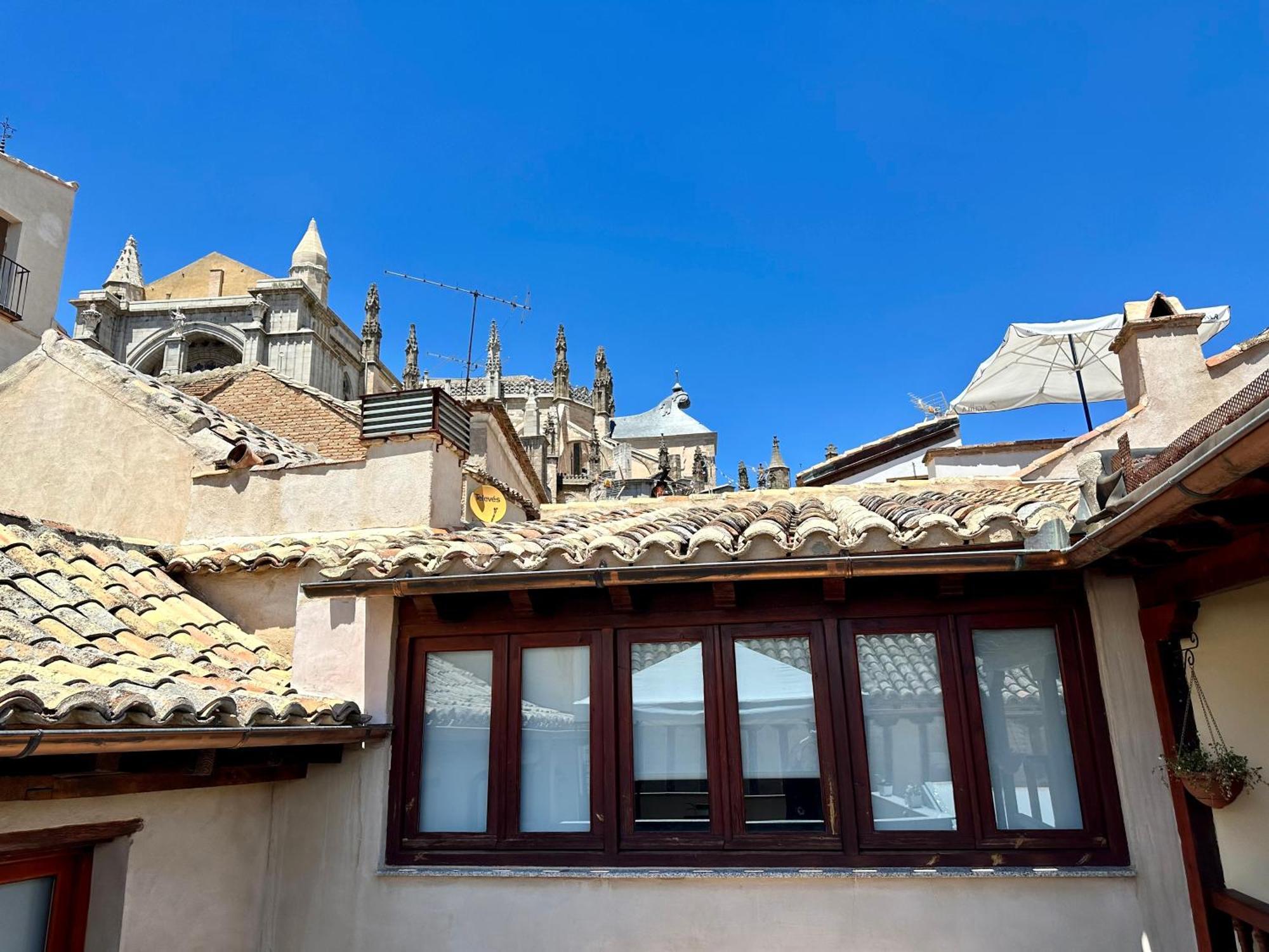 Apartamento Canonigo - Terraza Con Vistas Toledo Dış mekan fotoğraf
