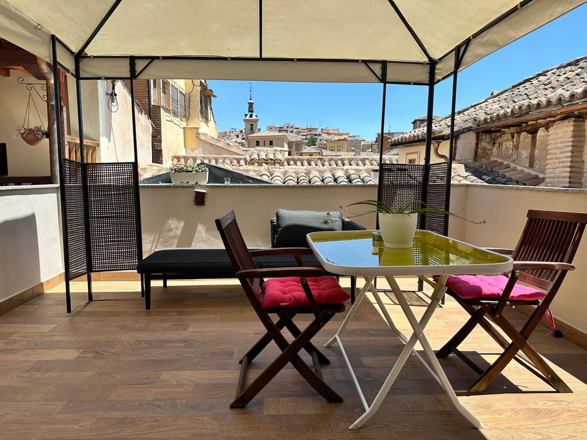 Apartamento Canonigo - Terraza Con Vistas Toledo Dış mekan fotoğraf